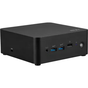 MSI Cubi NUC 1M-045XRU мини-ПК, Core 3 100U, 8 ГБ DDR5, 512 ГБ SSD, без ОС, черный (МСИ) MSI Cubi NUC 1M-045XRU мини-ПК, Core 3 100U, 8 ГБ DDR5, 512 ГБ SSD, без ОС, черный (МСИ)